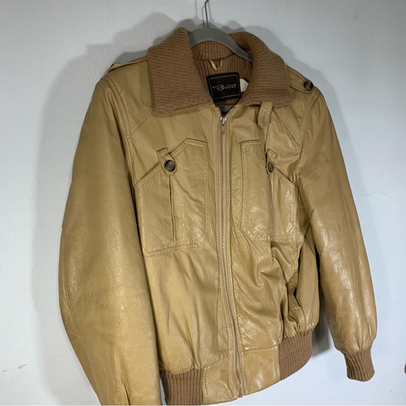 Vintage winter leather jacket (men) - Picture 4 of 11